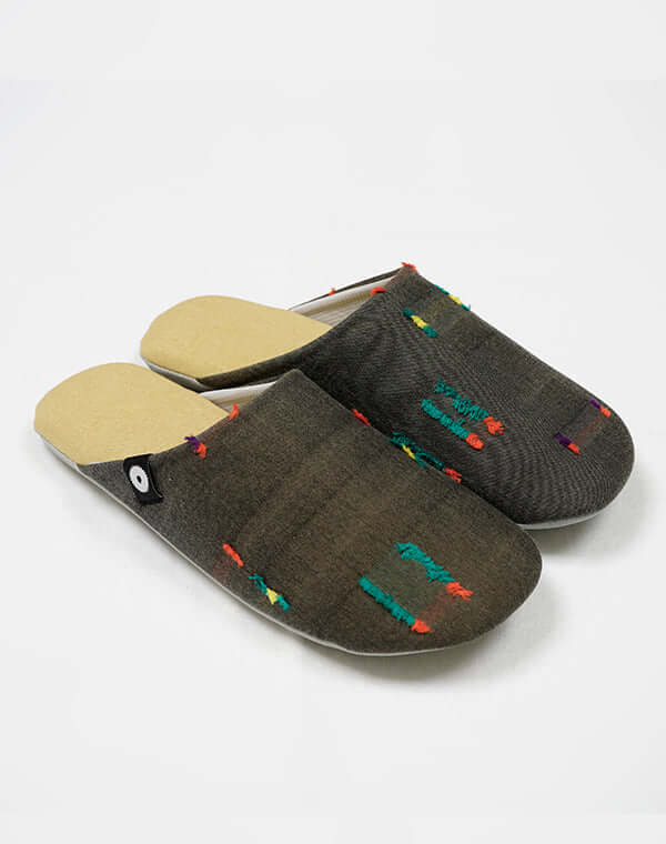 
                  
                    Load image into Gallery viewer, 【再入荷】《ABE HOME SHOES×GEA》綿麻Comfity オリジナルスリッパ - ドビー/ 903483253005
                  
                