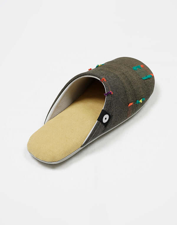 
                  
                    Load image into Gallery viewer, 【再入荷】《ABE HOME SHOES×GEA》綿麻Comfity オリジナルスリッパ - ドビー/ 903483253005
                  
                