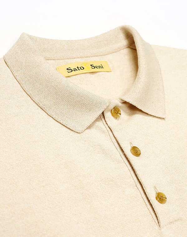 
                  
                    Load image into Gallery viewer, さくらんぼ和紙ポロシャツ / BEN06201UA
                  
                