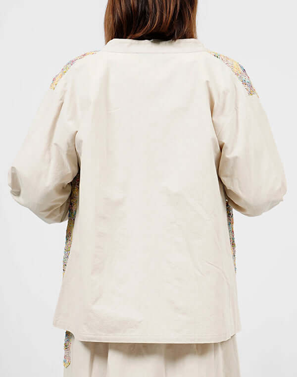 
                  
                    Load image into Gallery viewer, ファンシーレースジャケット / BEH01088WA
                  
                