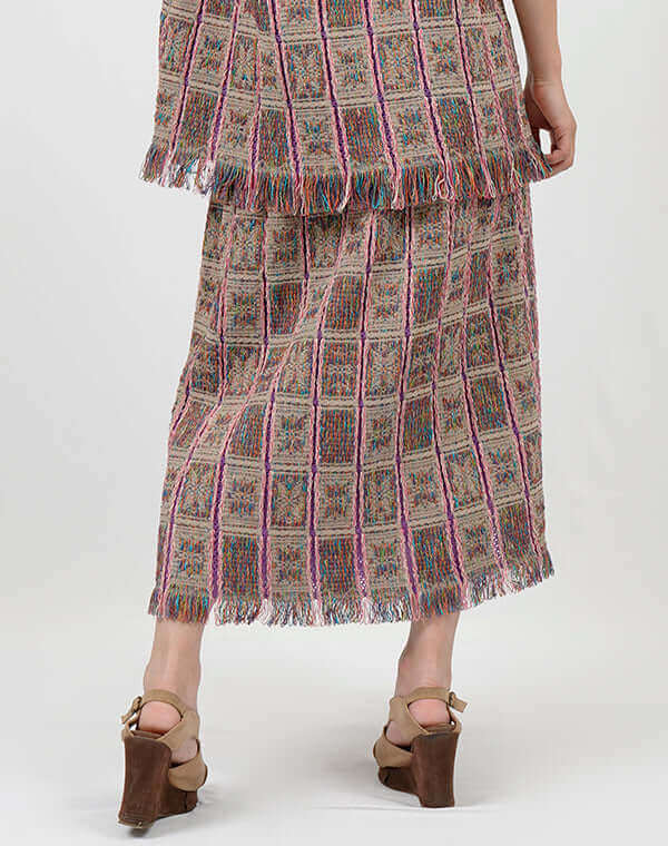 
                  
                    Load image into Gallery viewer, タイルインレイスカート / BEH01021WA
                  
                