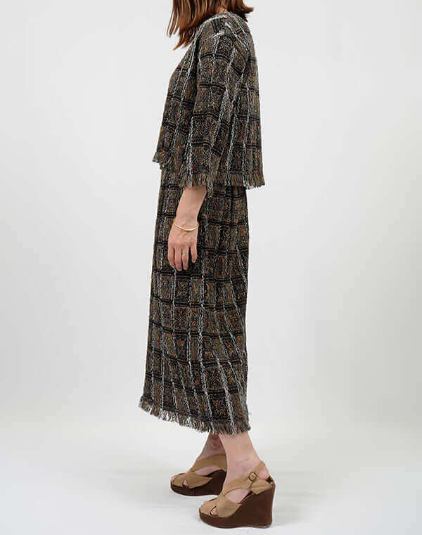 
                  
                    Load image into Gallery viewer, タイルインレイカーディガン / BEH01019WA
                  
                