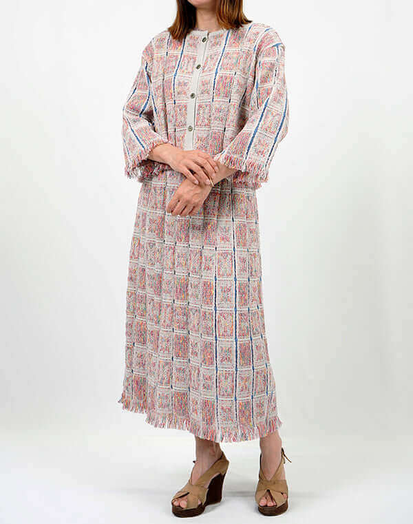 
                  
                    Load image into Gallery viewer, タイルインレイカーディガン / BEH01019WA
                  
                