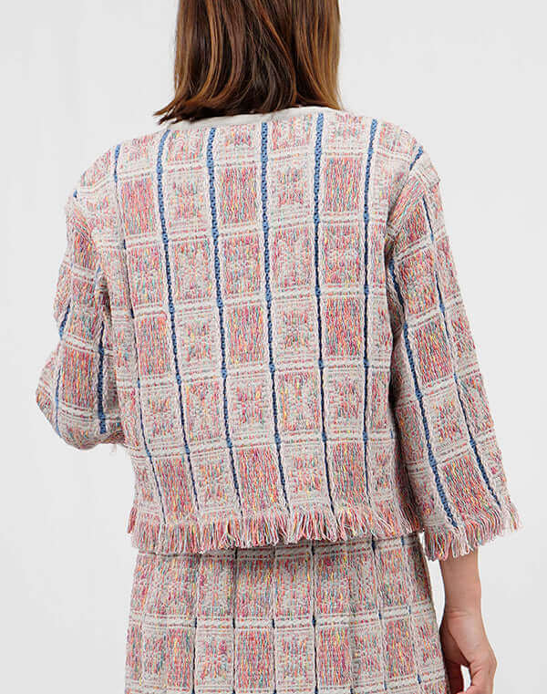 
                  
                    Load image into Gallery viewer, タイルインレイカーディガン / BEH01019WA
                  
                