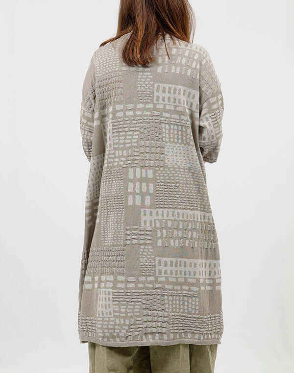 
                  
                    Load image into Gallery viewer, ステッチインターシャワンピース / BEH01023WA
                  
                