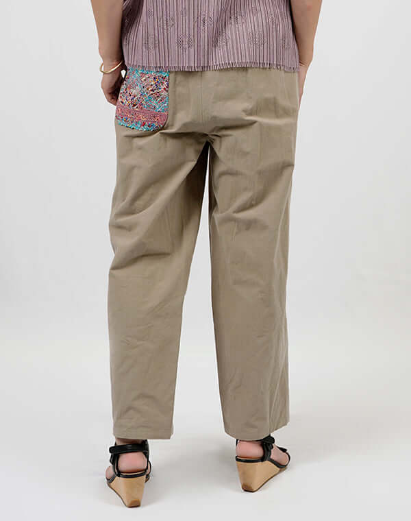 
                  
                    Load image into Gallery viewer, ファンシーレースポケットパンツ / BEH01090WA
                  
                