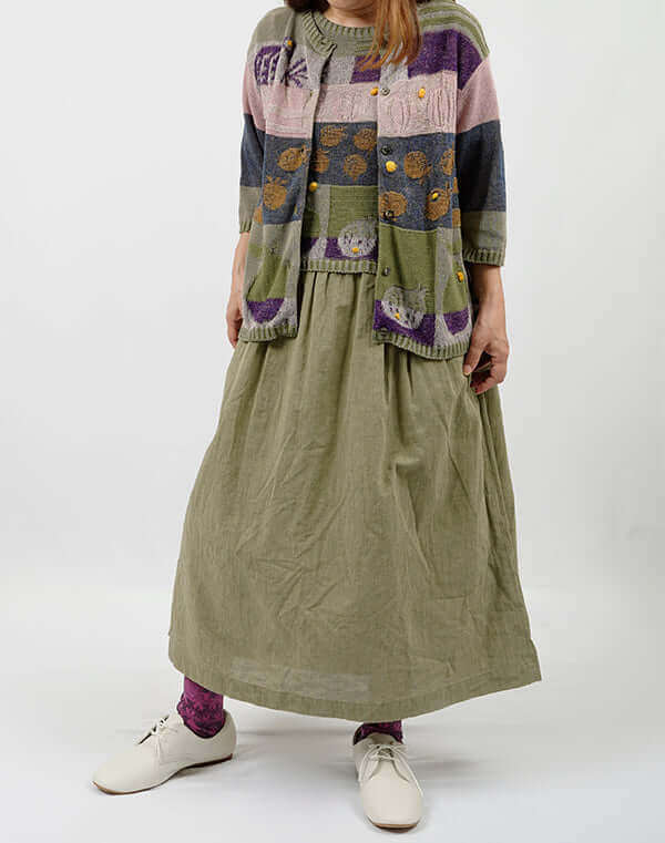 
                  
                    Load image into Gallery viewer, フルーツ柄カーディガン / BEH01038WA
                  
                