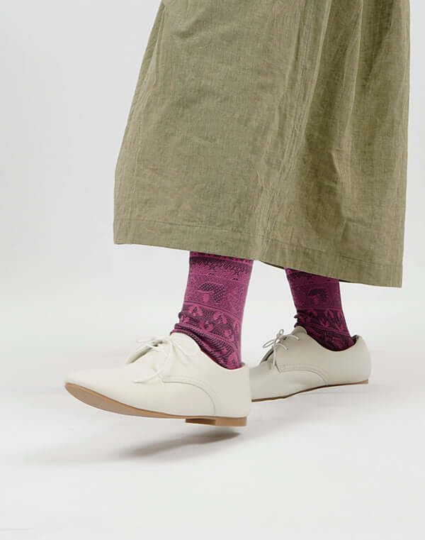 リバーシブルニットレースレギンス / BEH01118WA