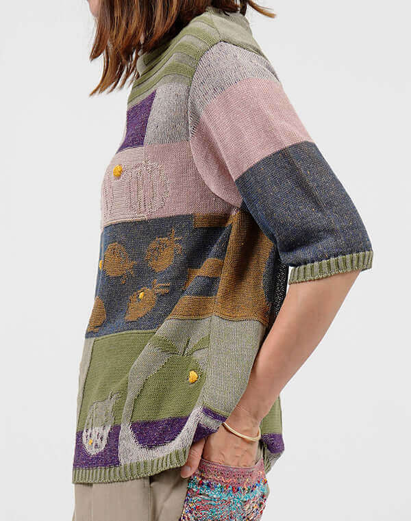 
                  
                    Load image into Gallery viewer, フルーツ柄プルオーバー / BEH01036WA
                  
                