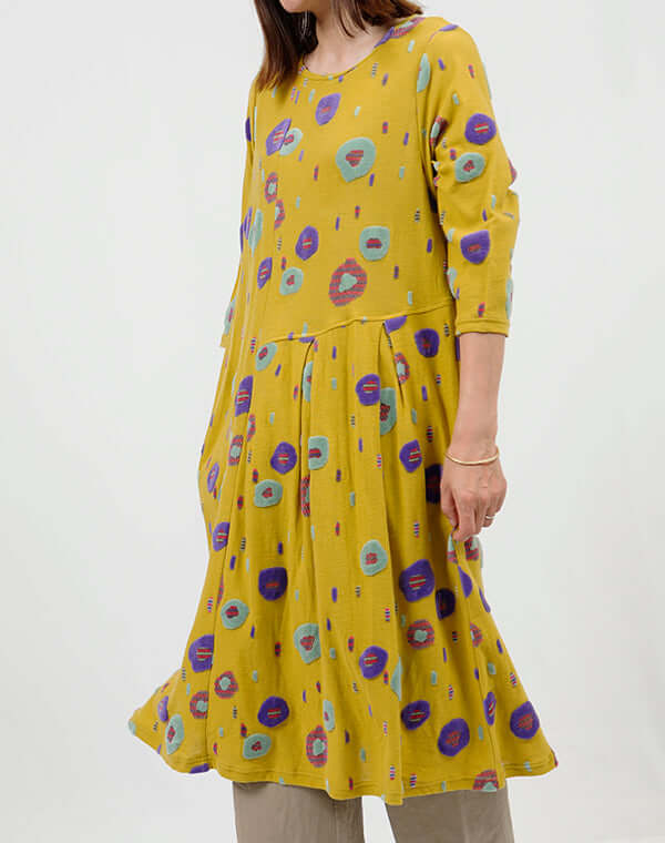 
                  
                    Load image into Gallery viewer, ポピーシードジャージー切替ワンピース / BEH01097WA
                  
                