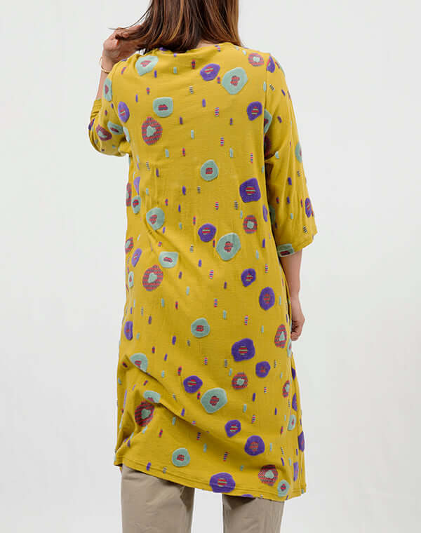 
                  
                    Load image into Gallery viewer, ポピーシードジャージー切替ワンピース / BEH01097WA
                  
                