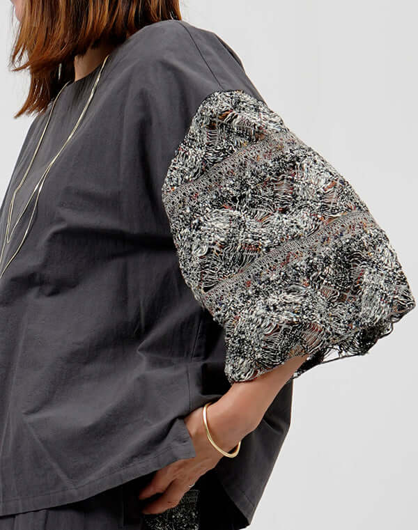 
                  
                    Load image into Gallery viewer, ファンシーレースブラウス / BEH01087WA
                  
                