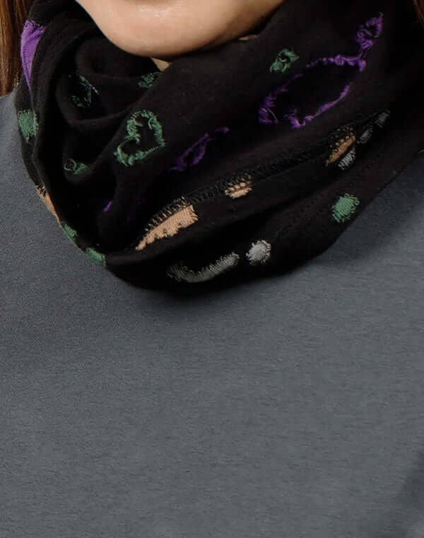 
                  
                    Load image into Gallery viewer, ガーデン柄ジャージースヌード帽子 / BEH01103WA
                  
                