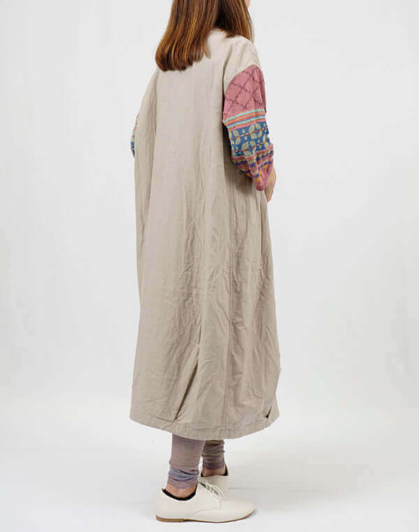 
                  
                    Load image into Gallery viewer, 綿麻リバーシブルワンピース / BEH01053WA
                  
                