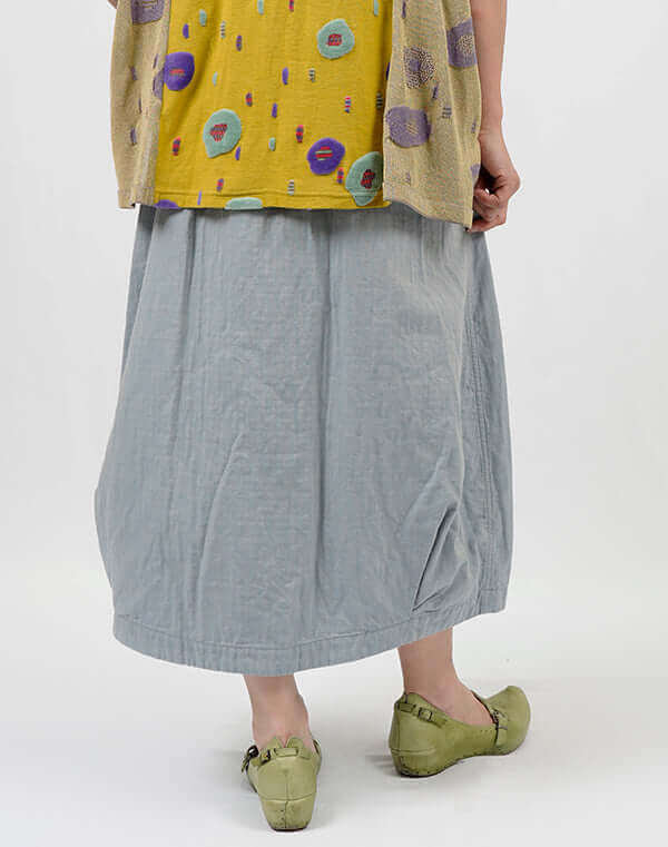 
                  
                    Load image into Gallery viewer, 綿麻リバーシブルバルーンスカート / BEH01056WA
                  
                