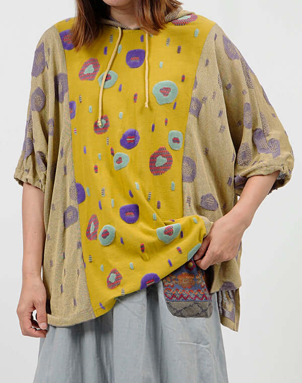 ポピーシードジャージーニットフーディー / BEH01096WA