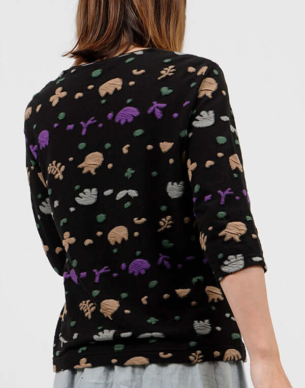 
                  
                    Load image into Gallery viewer, ガーデン柄ジャージープルオーバー / BEH01100WA
                  
                