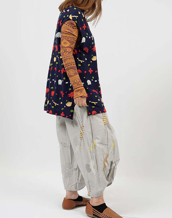 
                  
                    Load image into Gallery viewer, ガーデン柄ジャージーベスト / BEH01101WA
                  
                