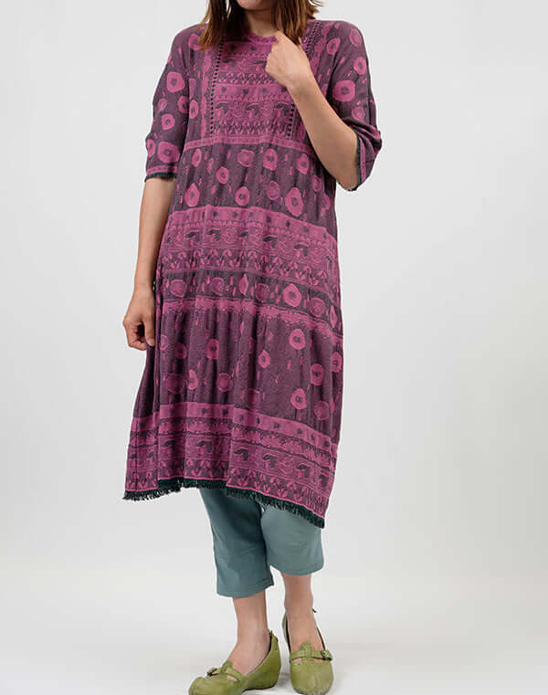 リバーシブルニットレースワンピース / BEH01117WA