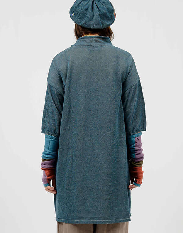 
                  
                    Load image into Gallery viewer, メシィカフェ柄刺繍入りチュニック / BEH07009WA
                  
                