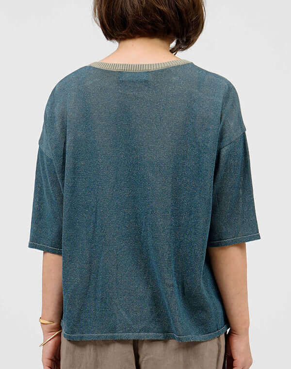 
                  
                    Load image into Gallery viewer, メシィカフェ柄刺繍入りプルオーバー / BEH07008WA
                  
                