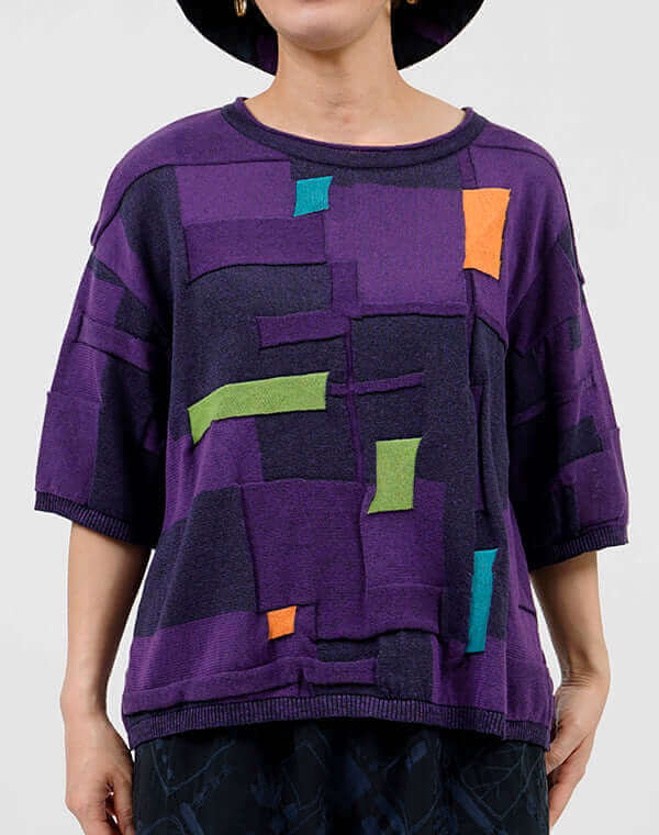 
                  
                    Load image into Gallery viewer, メイズ柄プルオーバー / BEH07023WA
                  
                