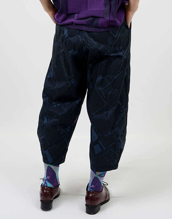 
                  
                    Load image into Gallery viewer, ガーデニング柄バルーンパンツ / BEH07049WA
                  
                