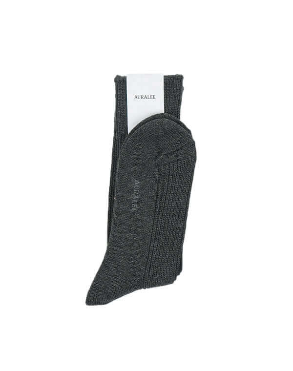 
                  
                    Load image into Gallery viewer, WOMEN COTTON CASHMERE LOW GAUGE SOCKS / 336178251001
                  
                