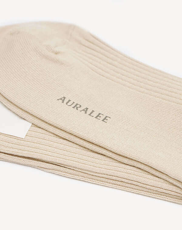 
                  
                    Load image into Gallery viewer, MEN GIZA HIGH GAUGE SOCKS / 336192251002
                  
                