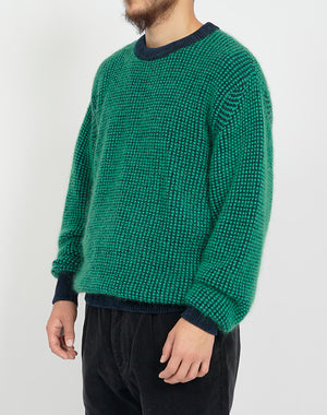 
                  
                    Load image into Gallery viewer, Mohair Waffle Crewneck / BCF21609UA
                  
                