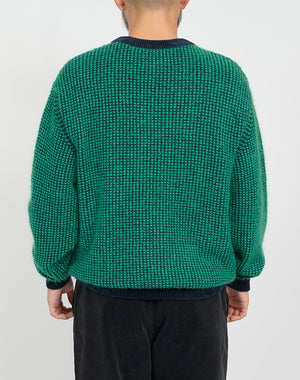 
                  
                    Load image into Gallery viewer, Mohair Waffle Crewneck / BCF21609UA
                  
                