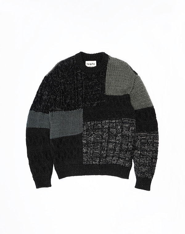 
                  
                    Load image into Gallery viewer, Patch Work Crewneck / BCF21608UA
                  
                