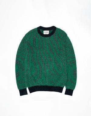 
                  
                    Load image into Gallery viewer, Mohair Waffle Crewneck / BCF21609UA
                  
                