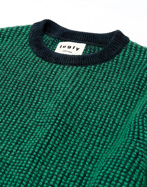 
                  
                    Load image into Gallery viewer, Mohair Waffle Crewneck / BCF21609UA
                  
                