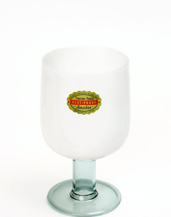 
                  
                    Load image into Gallery viewer, TWO TONE WINE GLASS - White × Gray / 904884233010
                  
                