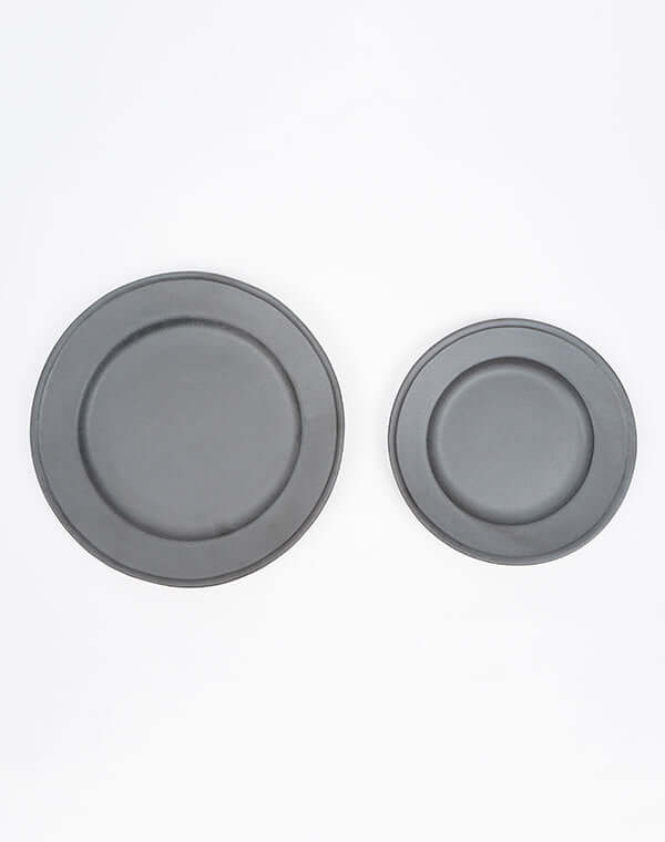 
                  
                    Load image into Gallery viewer, わかさま陶芸 サラダプレート ブロンズ / 904371223002
                  
                