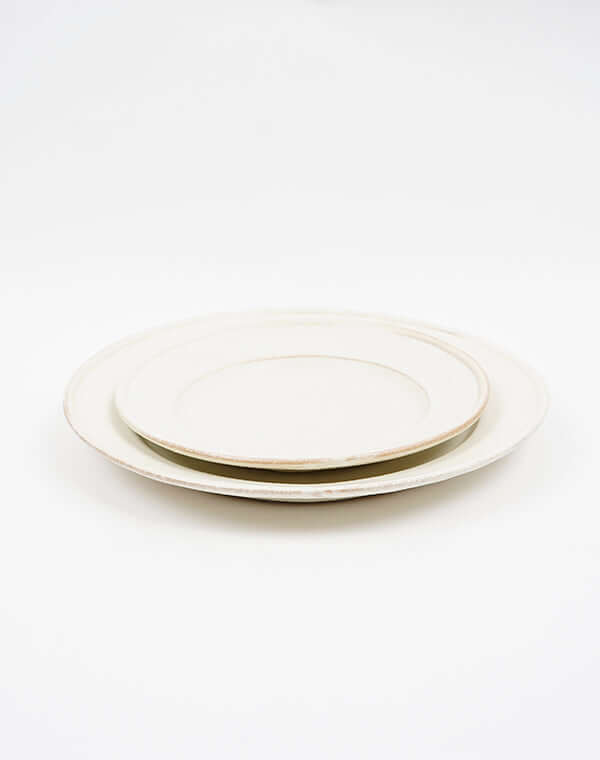 
                  
                    Load image into Gallery viewer, わかさま陶芸 サラダプレート kinari / 904371233001
                  
                