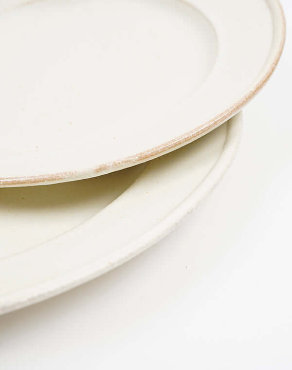 
                  
                    Load image into Gallery viewer, わかさま陶芸 サラダプレート kinari / 904371233001
                  
                