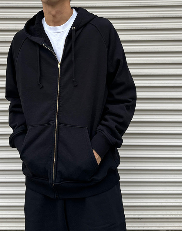 
                  
                    Load image into Gallery viewer, コットン裏毛 ジップパーカ / 306166252001
                  
                