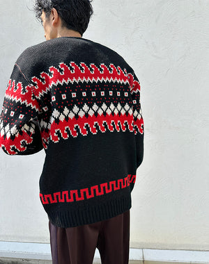 
                  
                    Load image into Gallery viewer, Crew Neck Sweater - Tirolian / 301332242003
                  
                