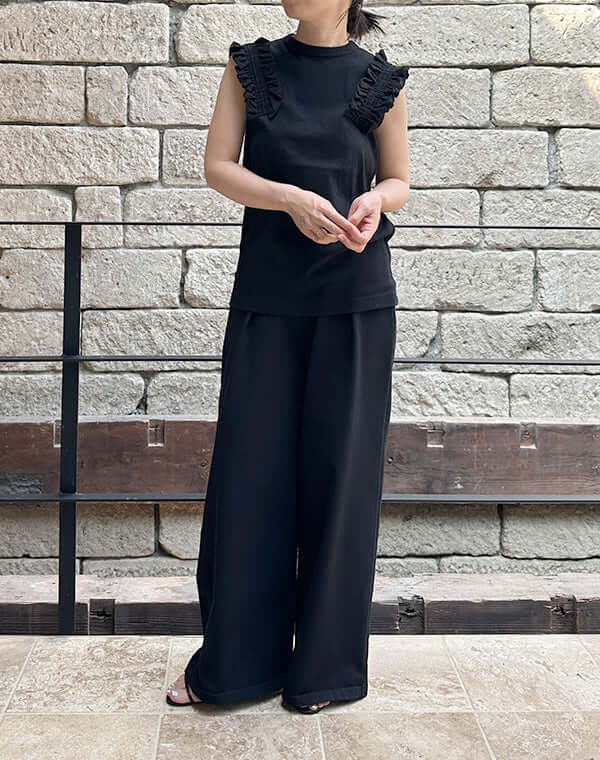 
                  
                    Load image into Gallery viewer, ニットワイドパンツ / BDH13007WA
                  
                