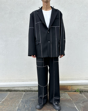 
                  
                    Load image into Gallery viewer, FRANKENSTEIN CUTTING JACKET / 313175242003
                  
                