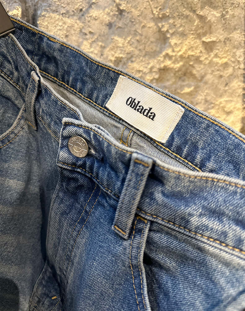 
                  
                    Load image into Gallery viewer, HIGH WAIST CUT OFF / 317136251001
                  
                