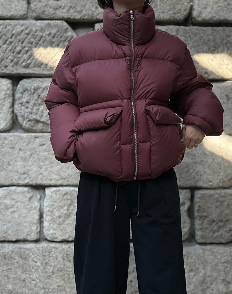 
                  
                    Load image into Gallery viewer, SUPER LIGHT NYLON RIPSTOP DOWN BLOUSON / 313178252002
                  
                