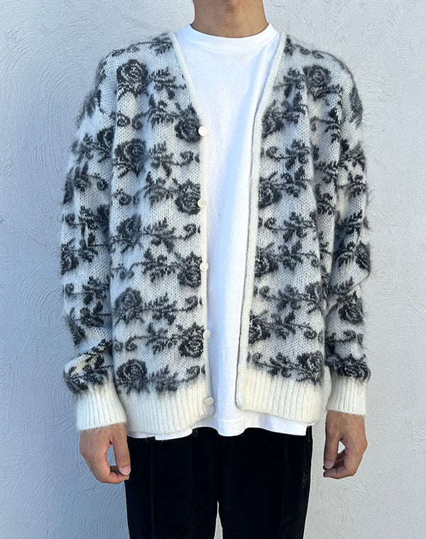 
                  
                    Load image into Gallery viewer, Mohair Cardigan - Rose / 307332242002
                  
                