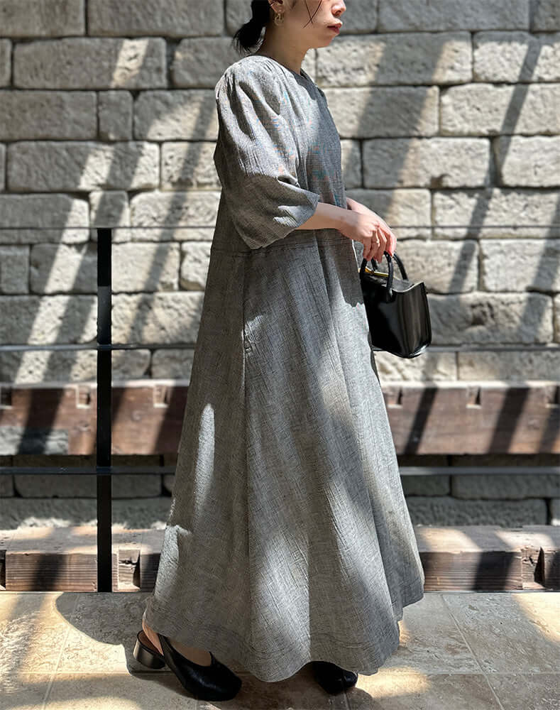 
                  
                    Load image into Gallery viewer, CLASSIC DRESS(CHECK) / 303136251002
                  
                