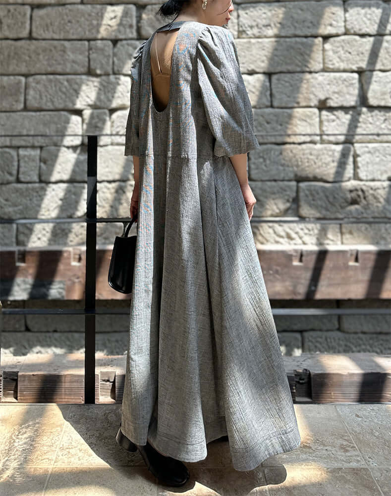 
                  
                    Load image into Gallery viewer, CLASSIC DRESS(CHECK) / 303136251002
                  
                