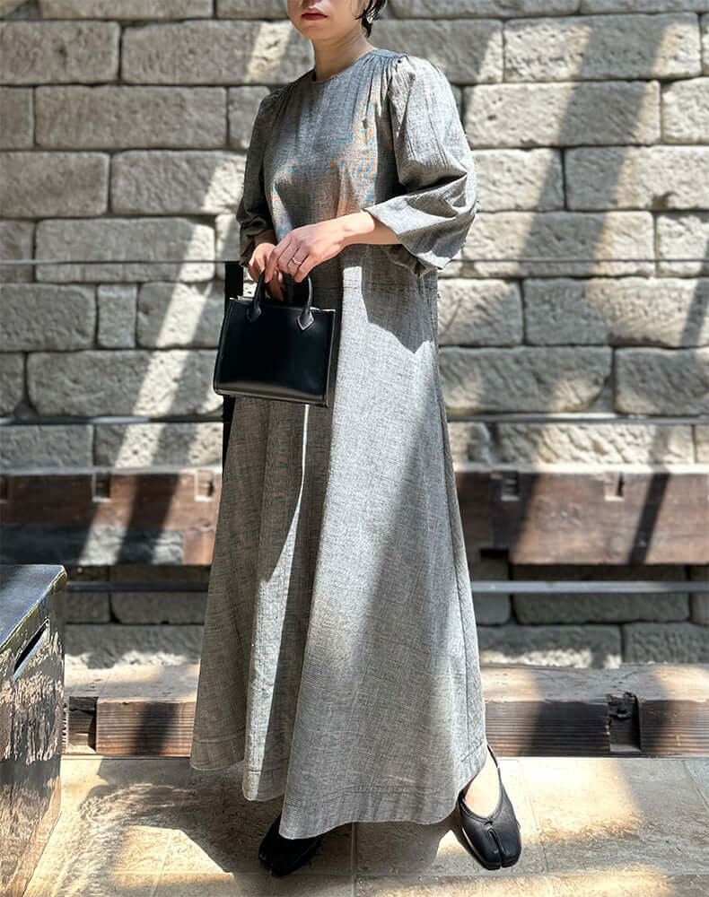 
                  
                    Load image into Gallery viewer, CLASSIC DRESS(CHECK) / 303136251002
                  
                