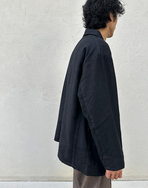 
                  
                    Load image into Gallery viewer, MOLESKIN COVERALL JACKET / 313861242001
                  
                