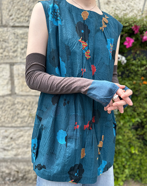 
                  
                    Load image into Gallery viewer, 《GEA_10th》Washi arm sleeves-B / BEH22012UB
                  
                